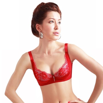 XZYD仙宜岱-全罩杯深V型<em>文胸</em>-1062黑<em>38B</em>-B8