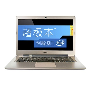 宏碁S3酷睿i3/4G/500G/13英寸金属超极本