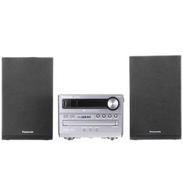 松下SC-PM04GK-S 立体声组合音响 CD机音箱（银色）
