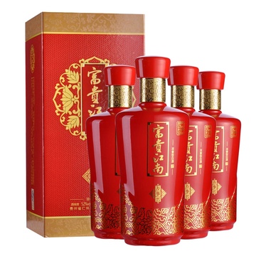 52°富贵江南万事兴500ml(4瓶套装)