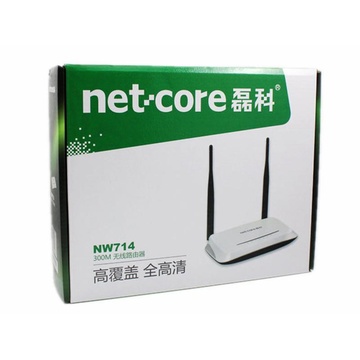 磊科(netcore)nw714 300m无线路由器【300mbps无线传输速度,外置两根